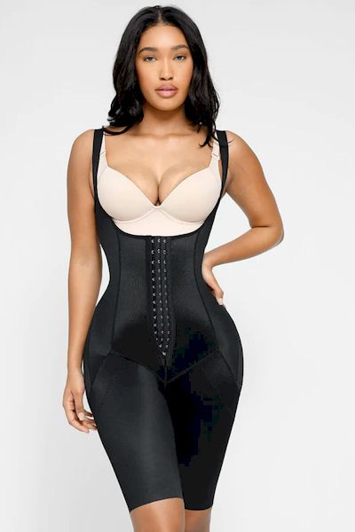 Load image into Gallery viewer, Tailored Support, Flawless Silhouette: Adjustable Body Shaper with Customizable Fit
