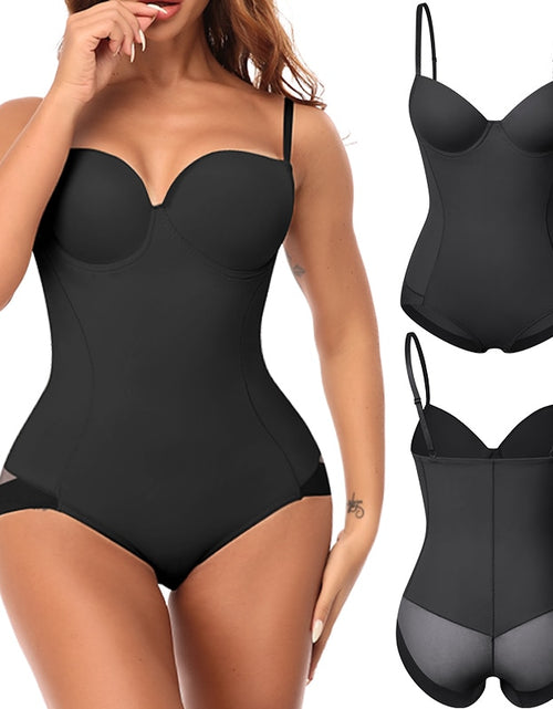 Load image into Gallery viewer, Tummy Control Body Shaper Seamless Shapewear with Built-in Bra
