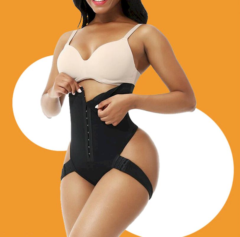 2-IN-1 High Waist Trimming and Hip Lifting Shapewear