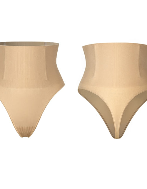 Load image into Gallery viewer, Flaunt Your Curves with High Waist Thong Control Panty Shapewear
