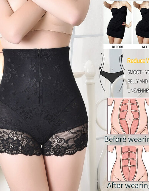 Load image into Gallery viewer, Sexy Lingerie Body Shaper Tummy Control High Waist Shapewear Panties
