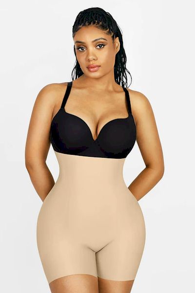 Lift, Sculpt, and Shape: High Waisted Butt Lifter with Removable Hip Pads