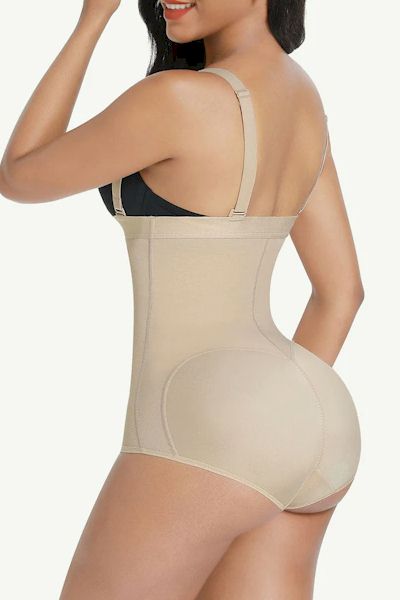 Curves in Control: High Waist Fajas Shaper Shorts with Adjustable Fit