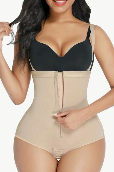 Curves in Control: High Waist Fajas Shaper Shorts with Adjustable Fit