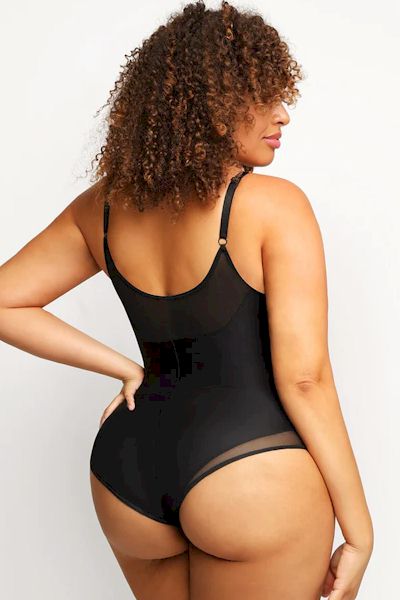 Load image into Gallery viewer, Maximum Coverage Bodysuit Shapewear: V-Neck, Creative Design, and Smooth Lines
