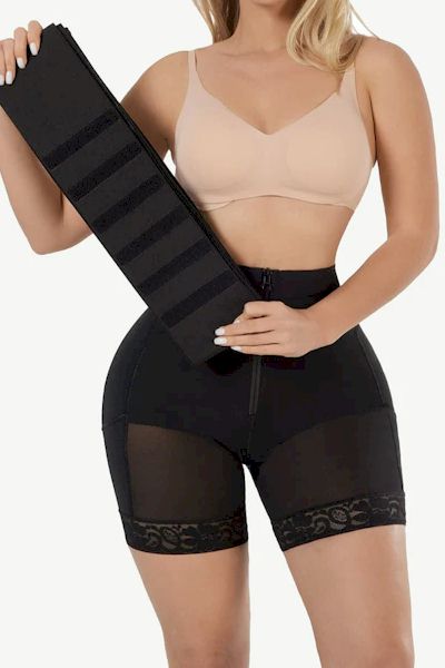 Sculpt & Shape Mastery: Shapewear Pants with Waist Trainer for Head-Turning Curves